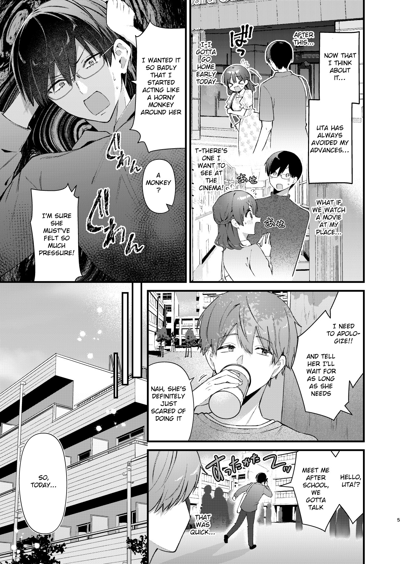 Hentai Manga Comic-My innocent and quiet girlfriend confessed to me that she has a large clitoris.-Read-4